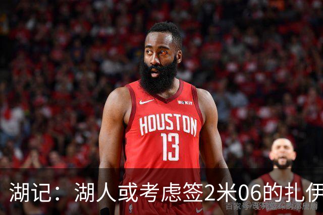 湖记：湖人或考虑签2米06的扎伊尔·威廉姆斯 他和布朗尼当过队友